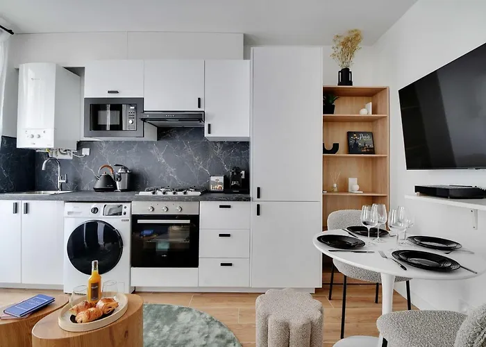 Welcoming - 1br-4p - Sacre-coeur شقة